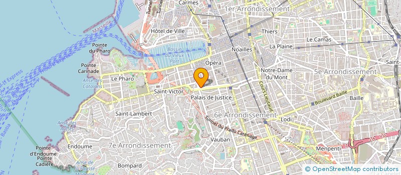 localisation de l'entreprise 908 665 789   MARSEILLE