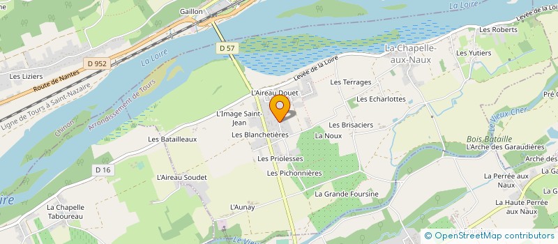 localisation de l'entreprise 908 678 634   LA CHAPELLE-AUX-NAUX