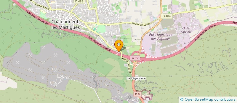 localisation de l'entreprise 908 686 439   CHATEAUNEUF-LES-MARTIGUES