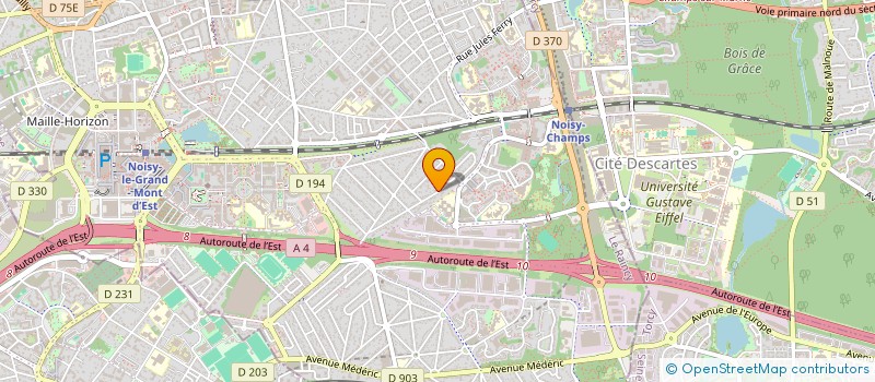 localisation de l'entreprise 908 693 591   NOISY-LE-GRAND