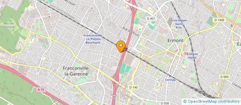 localisation de l'entreprise 908 696 941   HOUILLES