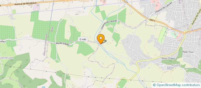 localisation de l'entreprise 908 699 721 à PUJOLS