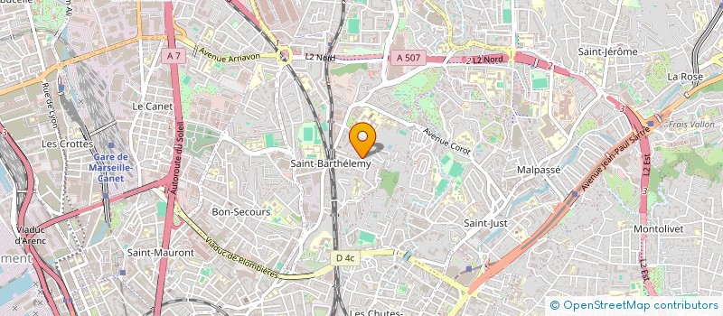 localisation de l'entreprise 908 704 299 à MARSEILLE