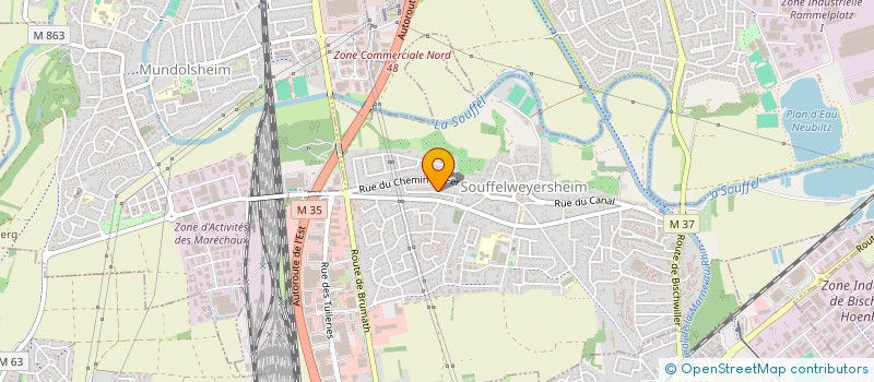 localisation de l'entreprise 908 715 824   HOUILLES