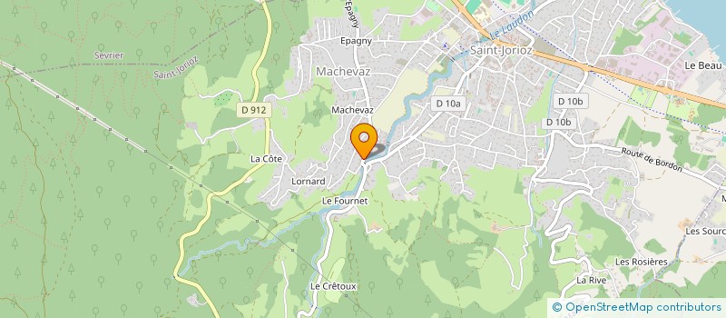 localisation de l'entreprise 908 716 095   SAINT-JORIOZ