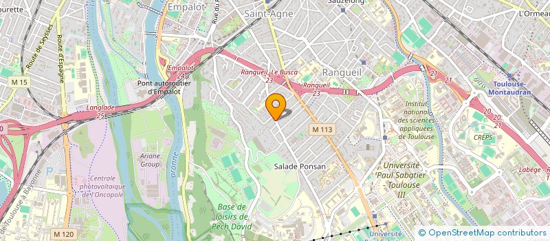 localisation de l'entreprise 908 724 107   CLAPIERS