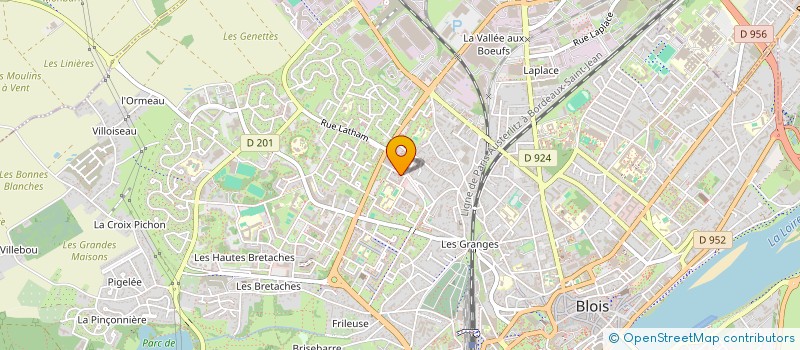 localisation de l'entreprise 908 728 686   BLOIS