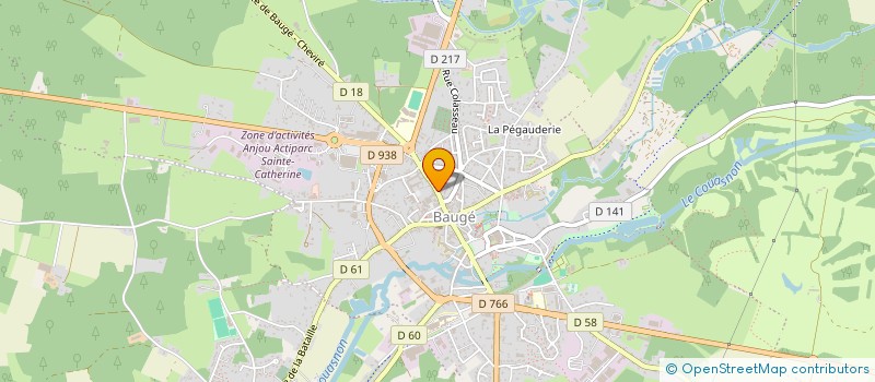 localisation de l'entreprise 908 733 363   BAUGE-EN-ANJOU