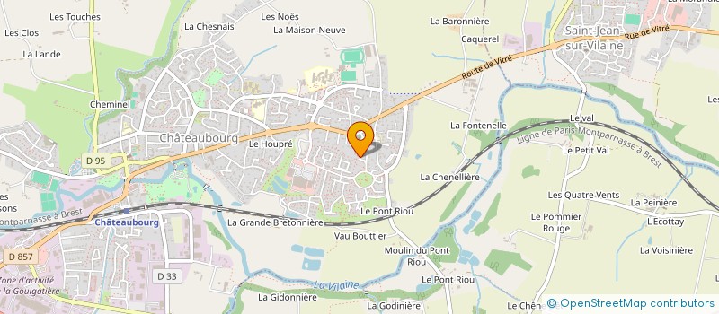 localisation de l'entreprise 908 734 353   CHATEAUBOURG