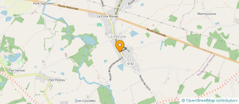 localisation de l'entreprise 908 738 834   TERRES-DE-HAUTE-CHARENTE