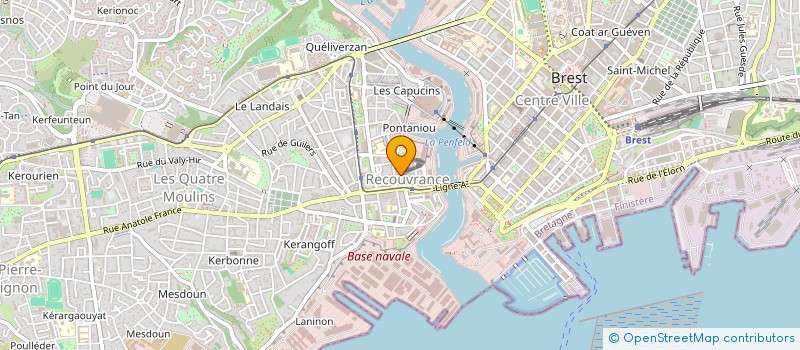 localisation de l'entreprise 908 744 667  à BREST