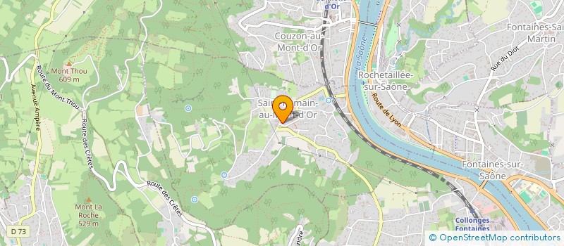 localisation de l'entreprise 908 746 688   SAINT-ROMAIN-AU-MONT-D'OR