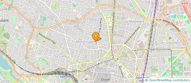 localisation de l'entreprise 908 754 351   DIJON