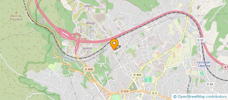 localisation de l'entreprise 908 760 705 à LA CIOTAT