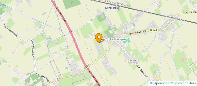 localisation de l'entreprise 908 766 520   NORTKERQUE