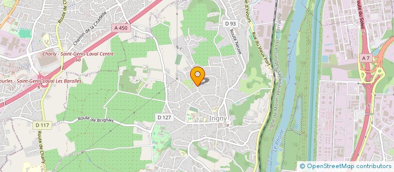 localisation de l'entreprise 908 767 437   IRIGNY