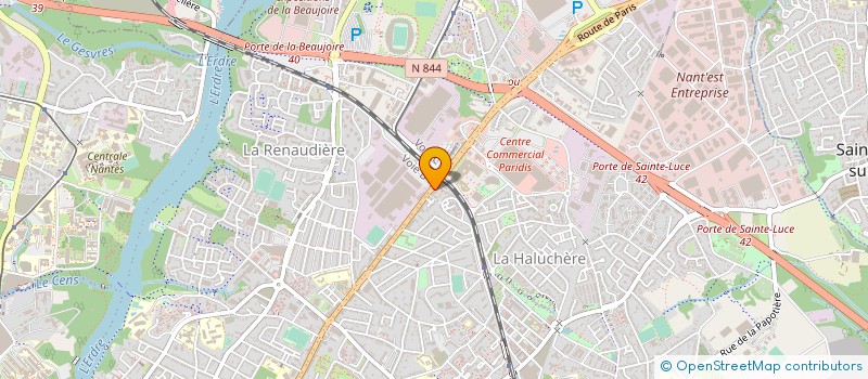 localisation de l'entreprise 908 789 142   NANTES