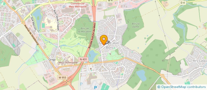 localisation de l'entreprise 908 799 810   METZ