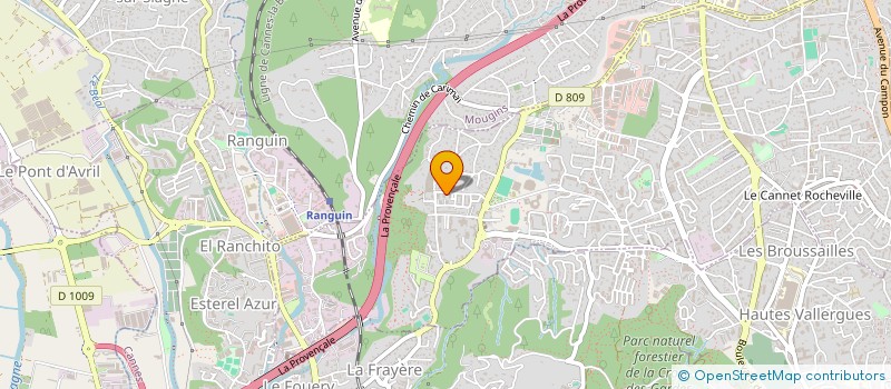 localisation de l'entreprise 908 809 874 à LE CANNET