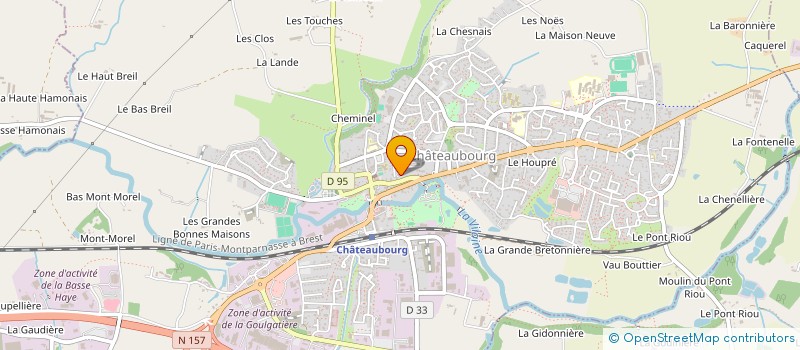 localisation de l'entreprise 908 811 888   CHATEAUBOURG