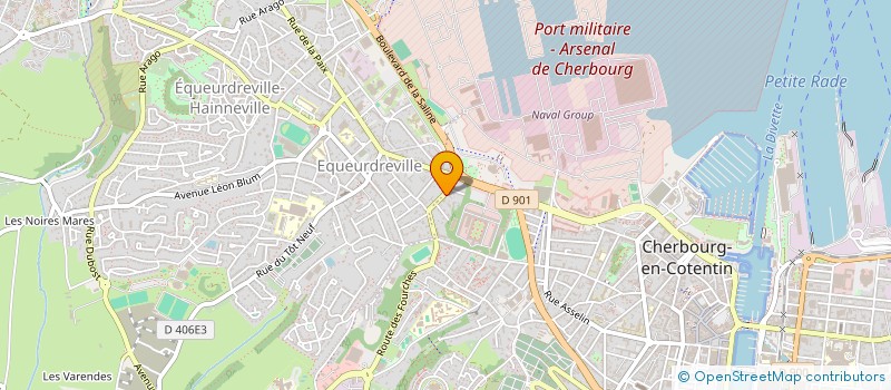 localisation de l'entreprise 908 814 148   CHERBOURG-EN-COTENTIN