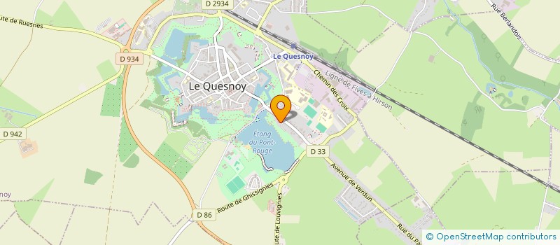 localisation de l'entreprise 908 819 618   LE QUESNOY