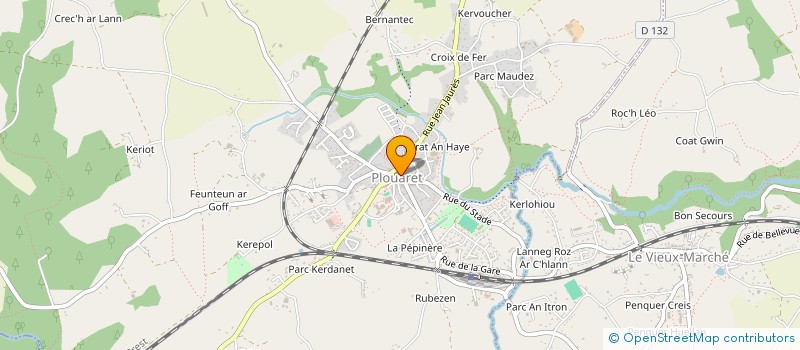 localisation de l'entreprise 908 827 504   PLESTIN-LES-GREVES