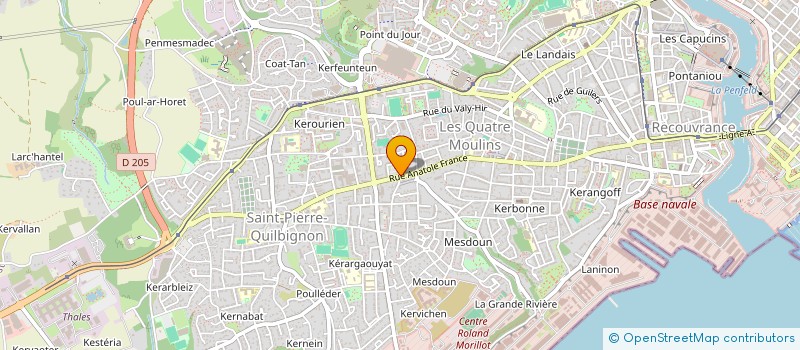 localisation de l'entreprise 908 828 213  à BREST