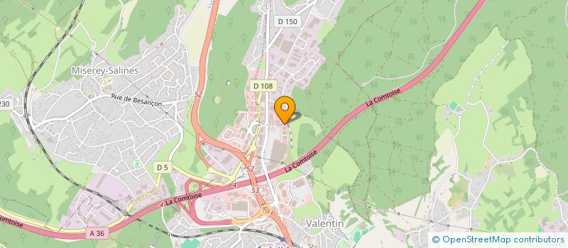 localisation de l'entreprise 908 845 241   VALDAHON