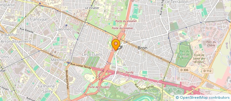 localisation de l'entreprise 908 849 037   BRON