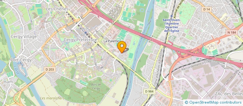 localisation de l'entreprise 908 850 787 à PONTOISE