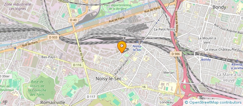 localisation de l'entreprise 908 852 320  à NOISY-LE-SEC