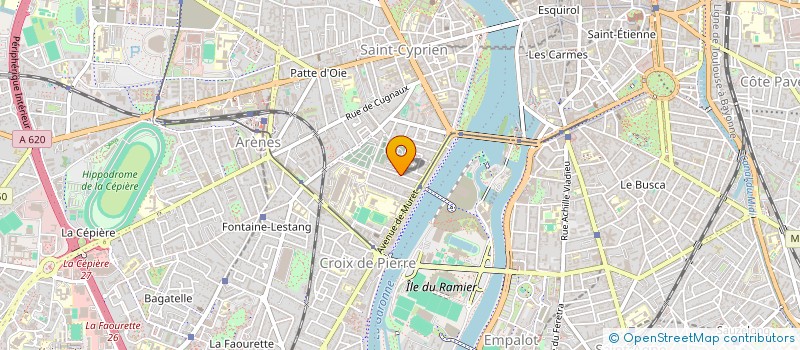 localisation de l'entreprise 908 875 180   CINTEGABELLE
