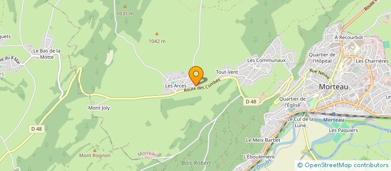 localisation de l'entreprise 908 891 864   HAUTEROCHE