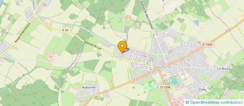 localisation de l'entreprise 908 893 613   DOUVAINE