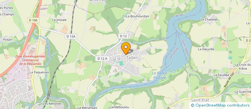 localisation de l'entreprise 908 903 438 à TADEN