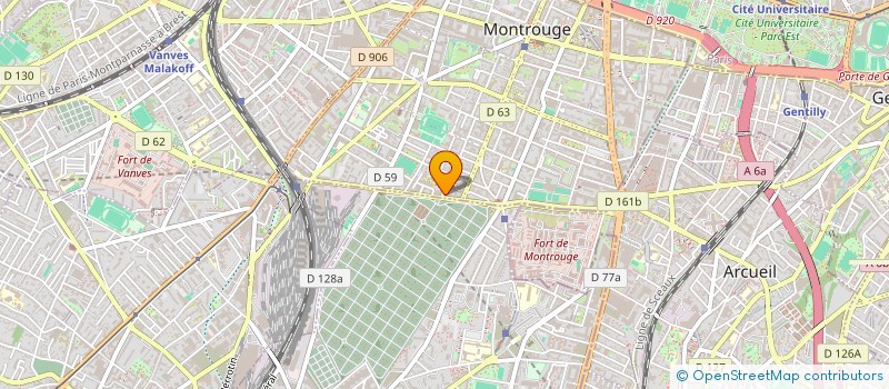 localisation de l'entreprise 908 911 811   MONTROUGE