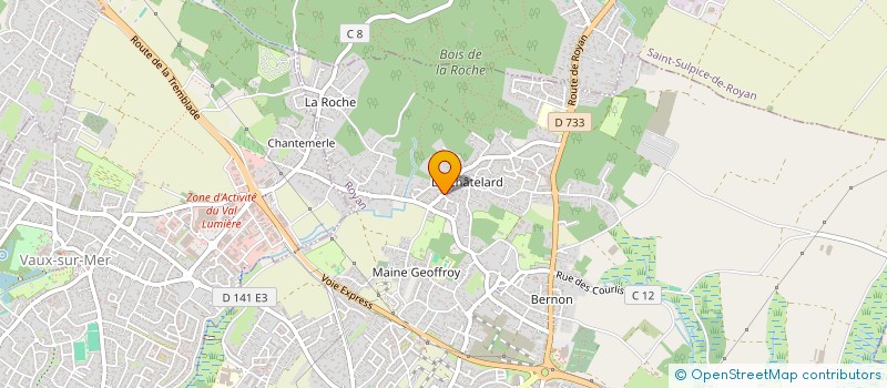 localisation de l'entreprise 908 947 849   ROYAN