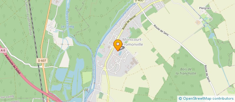 localisation de l'entreprise 908 948 573   MONTCOURT-FROMONVILLE