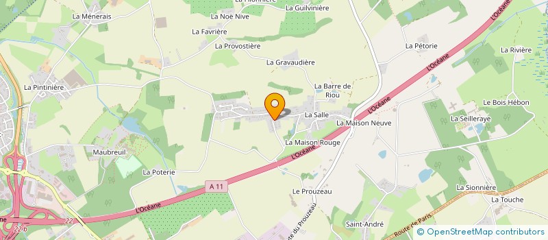 localisation de l'entreprise 908 951 205 à CARQUEFOU