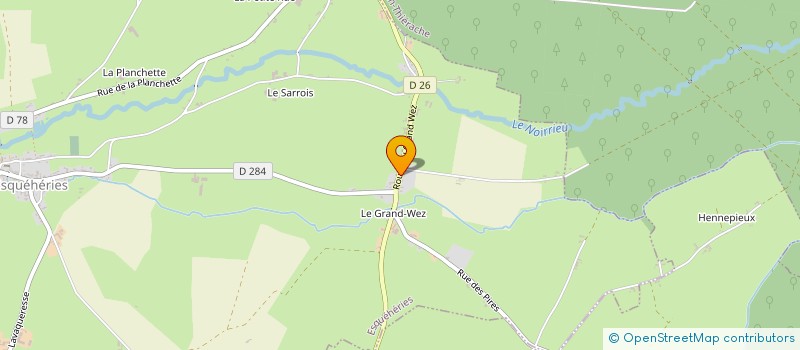 localisation de l'entreprise 908 953 938   ESQUEHERIES