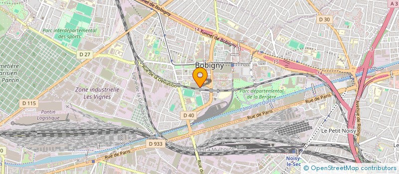 localisation de l'entreprise 908 954 431   BOBIGNY