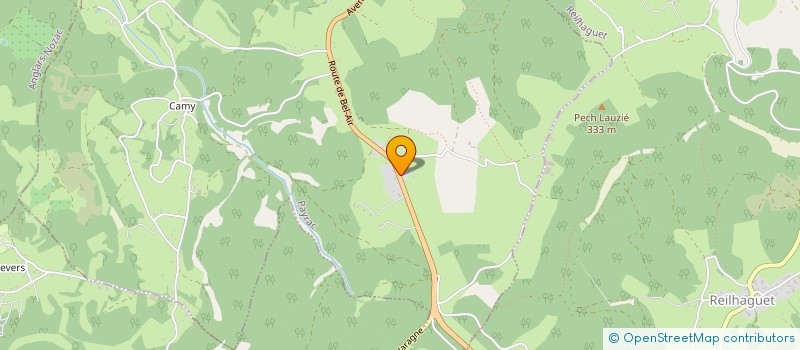 localisation de l'entreprise 908 959 190   PAYRAC