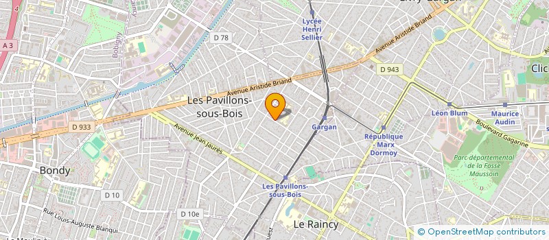localisation de l'entreprise 908 962 277 à LES PAVILLONS-SOUS-BOIS