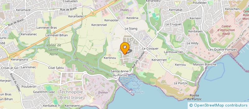 localisation de l'entreprise 908 964 315  à BREST
