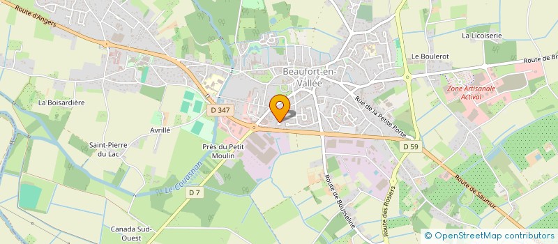 localisation de l'entreprise 908 969 520   LOIRE-AUTHION