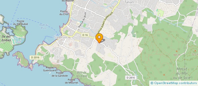 localisation de l'entreprise 908 970 601  à SIX-FOURS-LES-PLAGES