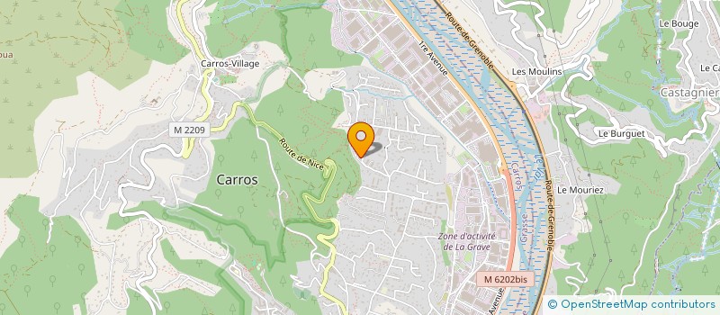 localisation de l'entreprise 908 985 302 à NICE