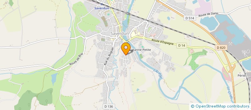 localisation de l'entreprise 908 994 734   BOURBON-L'ARCHAMBAULT