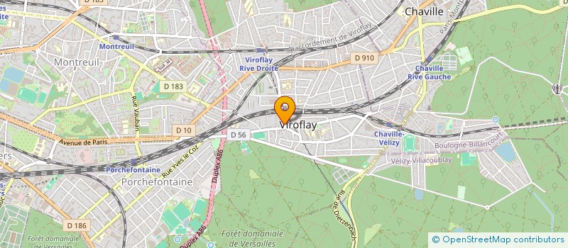 localisation de l'entreprise 908 996 218 à VIROFLAY